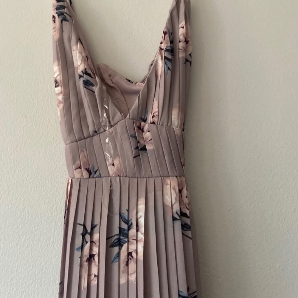 Maxi pleated dress new